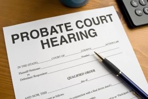 Probate Court Hearing Document